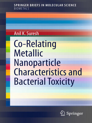 cover image of Co-Relating Metallic Nanoparticle Characteristics and Bacterial Toxicity